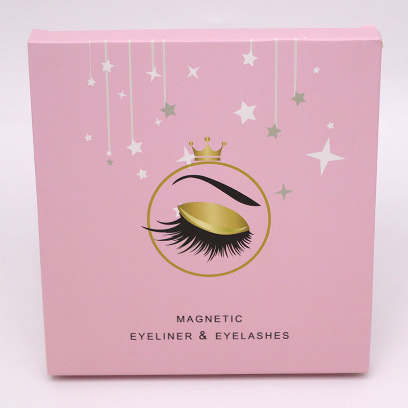 Magnetic Eyelashes Eyeliner Set Long Lasting False Mink Waterproof Eye Lashes Extension Reusable Beauty Makeup Tool Magnetic Eyelashes Eyeliner Set Long Lasting False Mink Waterproof Eye Lashes Extension Reusable Beauty Makeup Tool